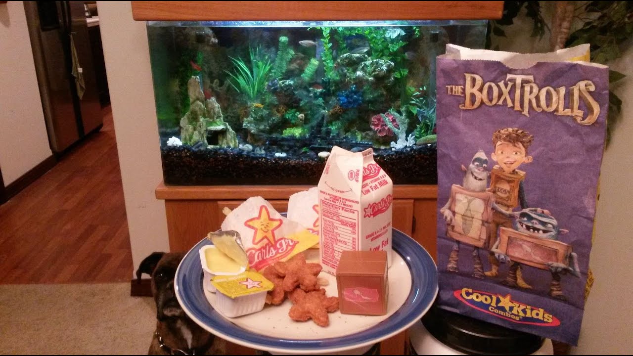 Обзор детского меню Carl's Jr. The Boxtrolls