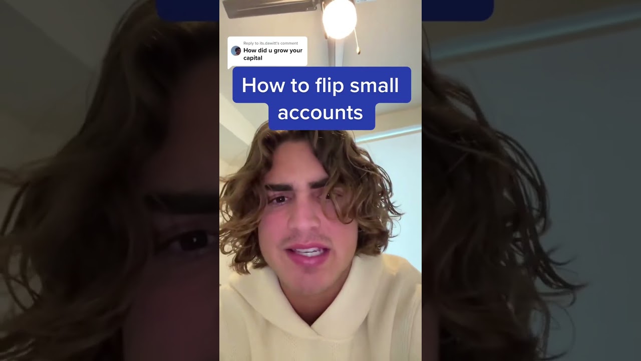 How to flip a small account