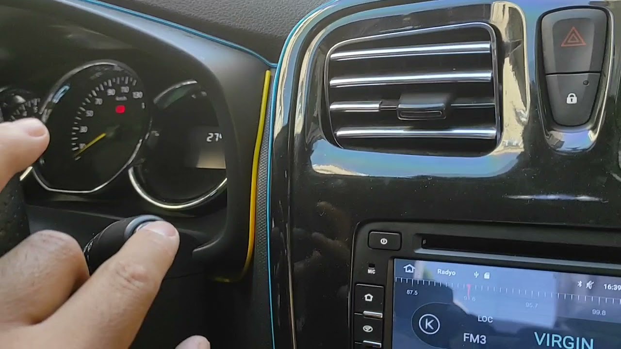 Ayna altı dış sıcaklık derece montajı ( installation of sub-mirror external temperature degrees )