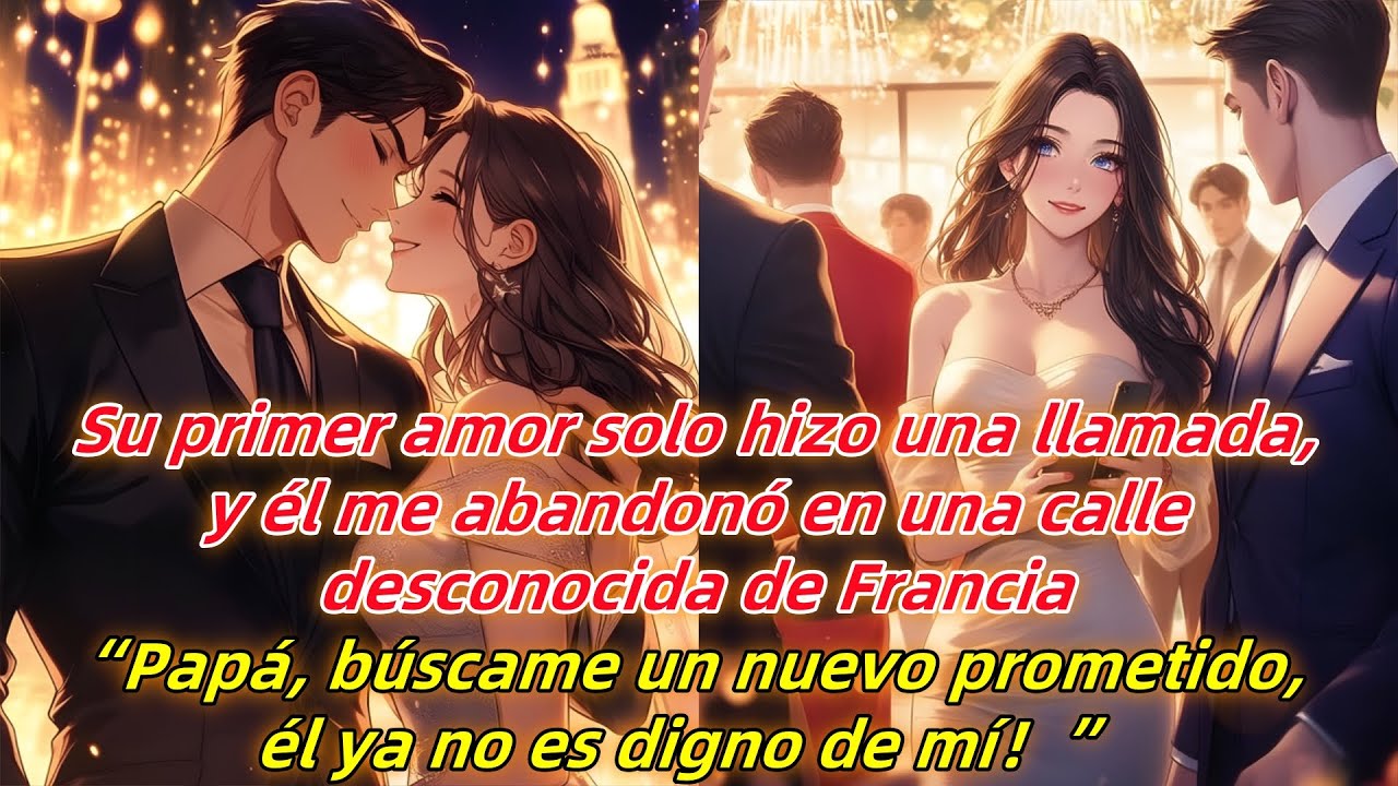 Su primer amor llamó y él me dejó sola en una calle de Francia.“Papá, cámbiame de esposo!