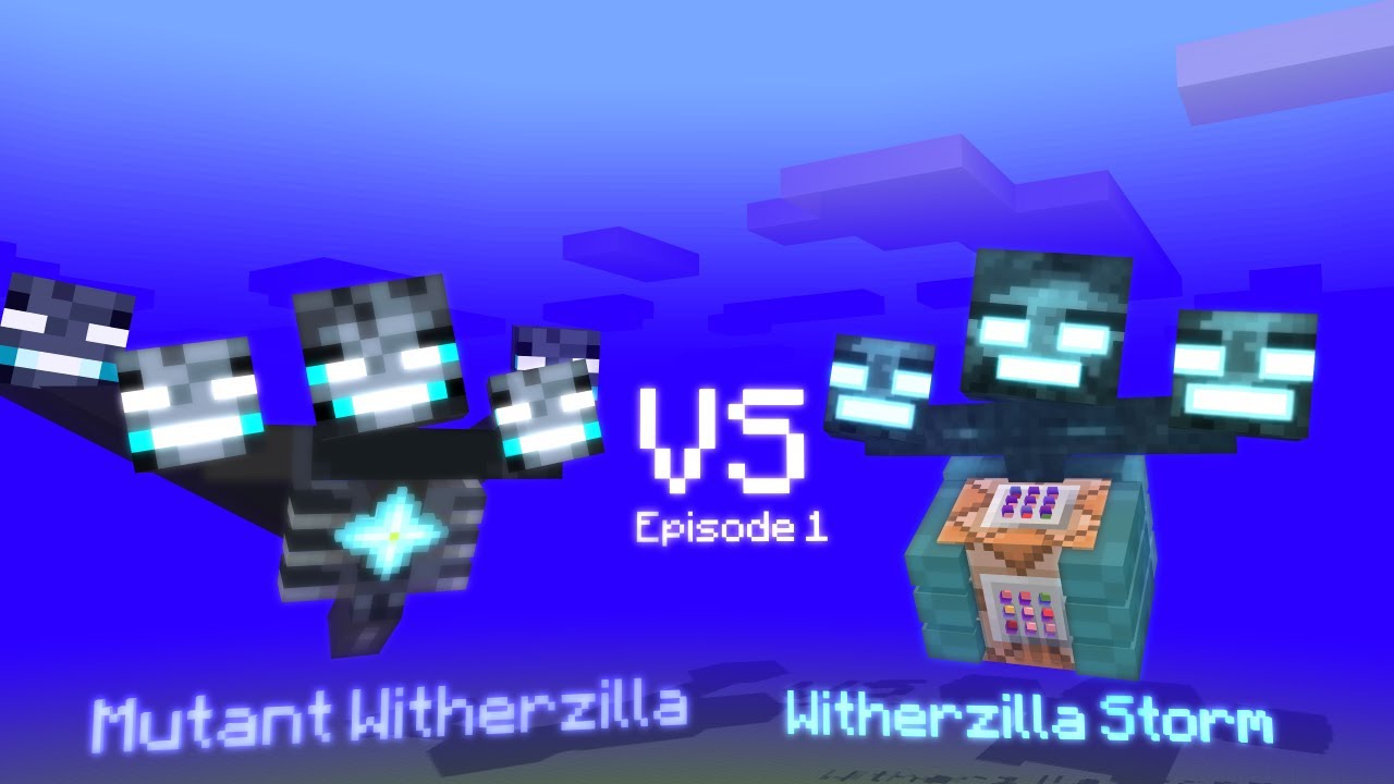 Mutant Witherzilla VS Witherzilla Storm