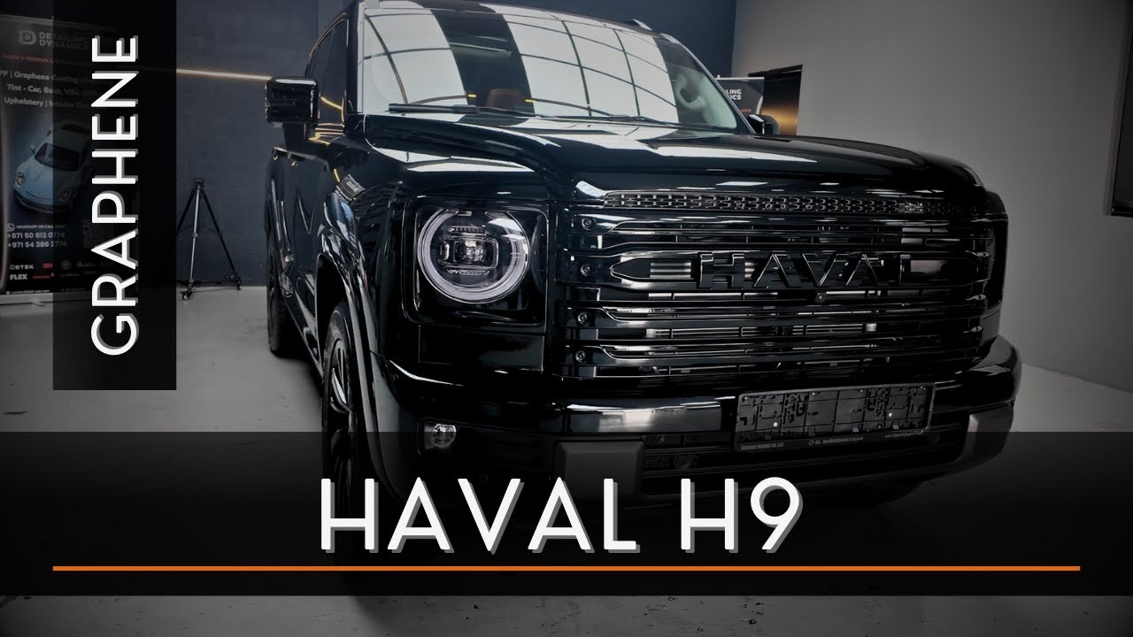 Graphene Coating + Partial PPF on Haval H9 | Detailing Dynamics UAE | Ultimate Paint Protection