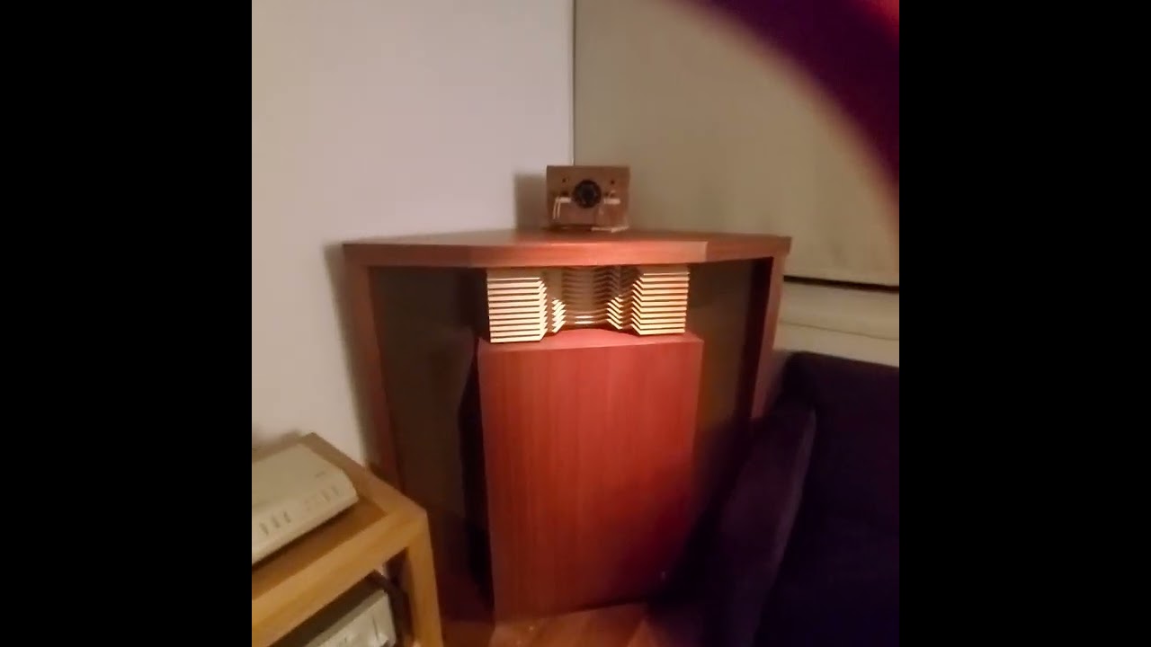 THORENS TD 124 MK2 & JBL HARTSFIELD GOLDEN ERA 1954 ! MUSIC : ANN BURTON !