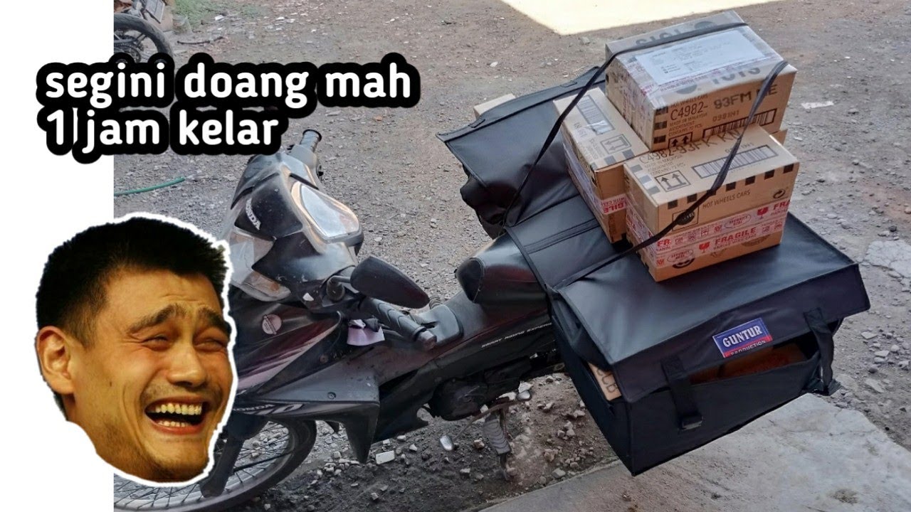 Butuh Waktu Berapa Jam Sehari Buat Kirim Paket?? | Sang Kurir MotoVlog