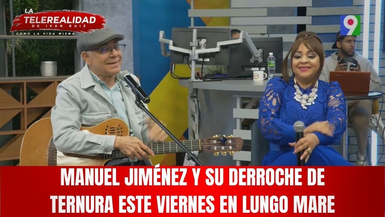 Manuel Jiménez y su derroche de ternura este viernes en Lungo Mare