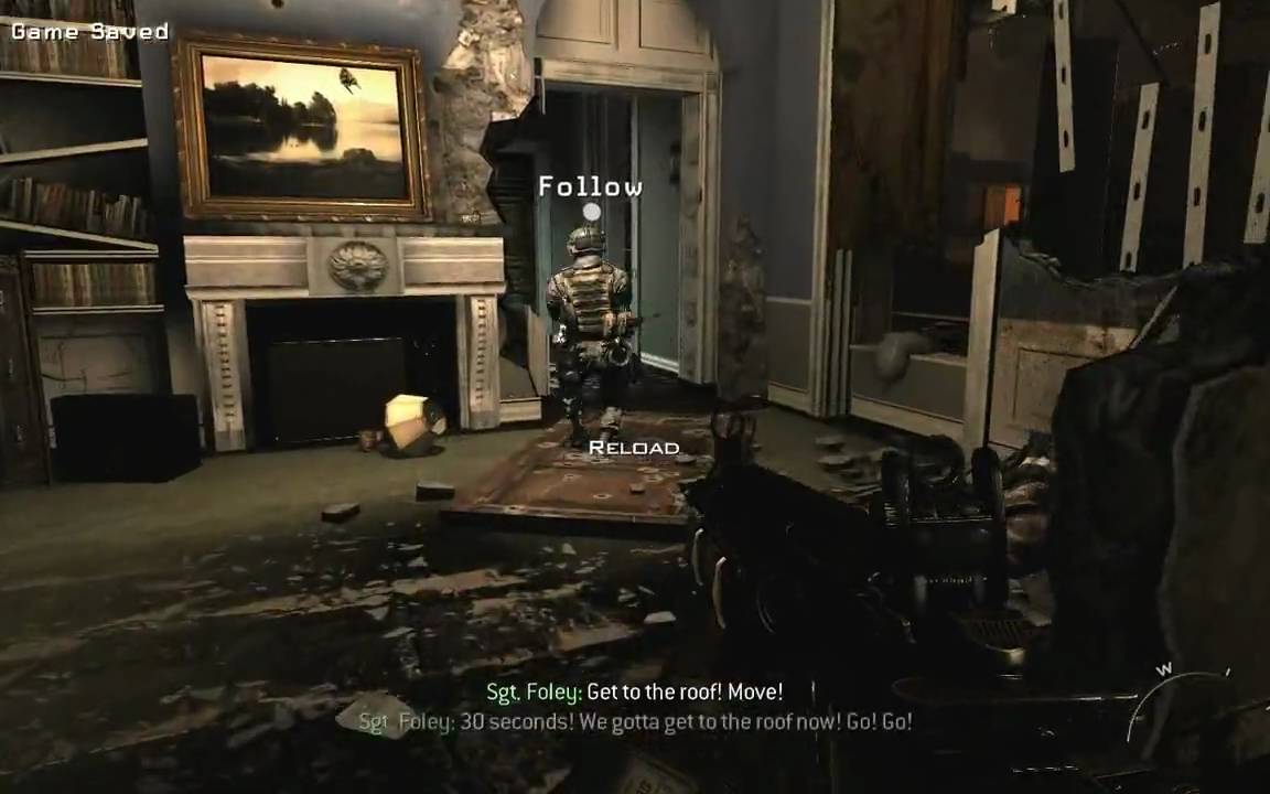 Call of Duty : Modern Warfare 2 - Whiskey Hotel ending scene