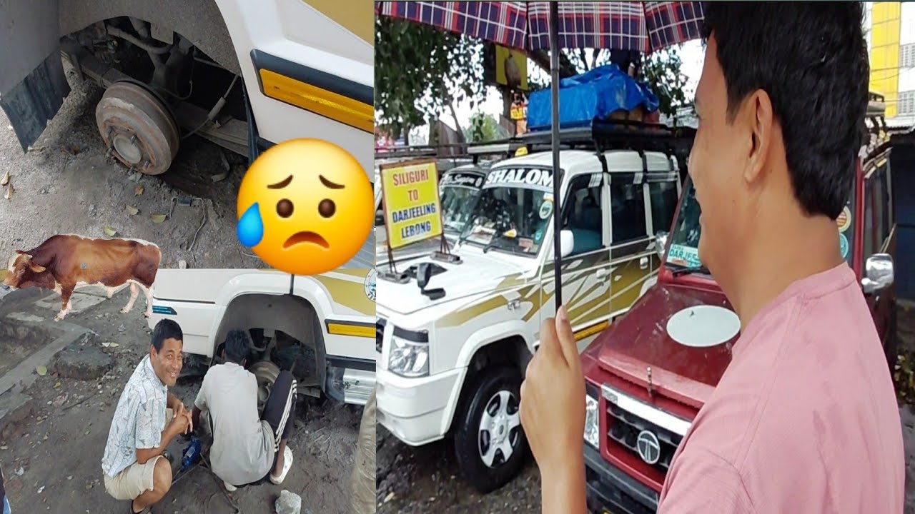 Tyre Change गर्दाखेरि मेरो TATA SUMO?🫩//Darjeeling To Siliguri Service Diver Life Vlog #driving #car