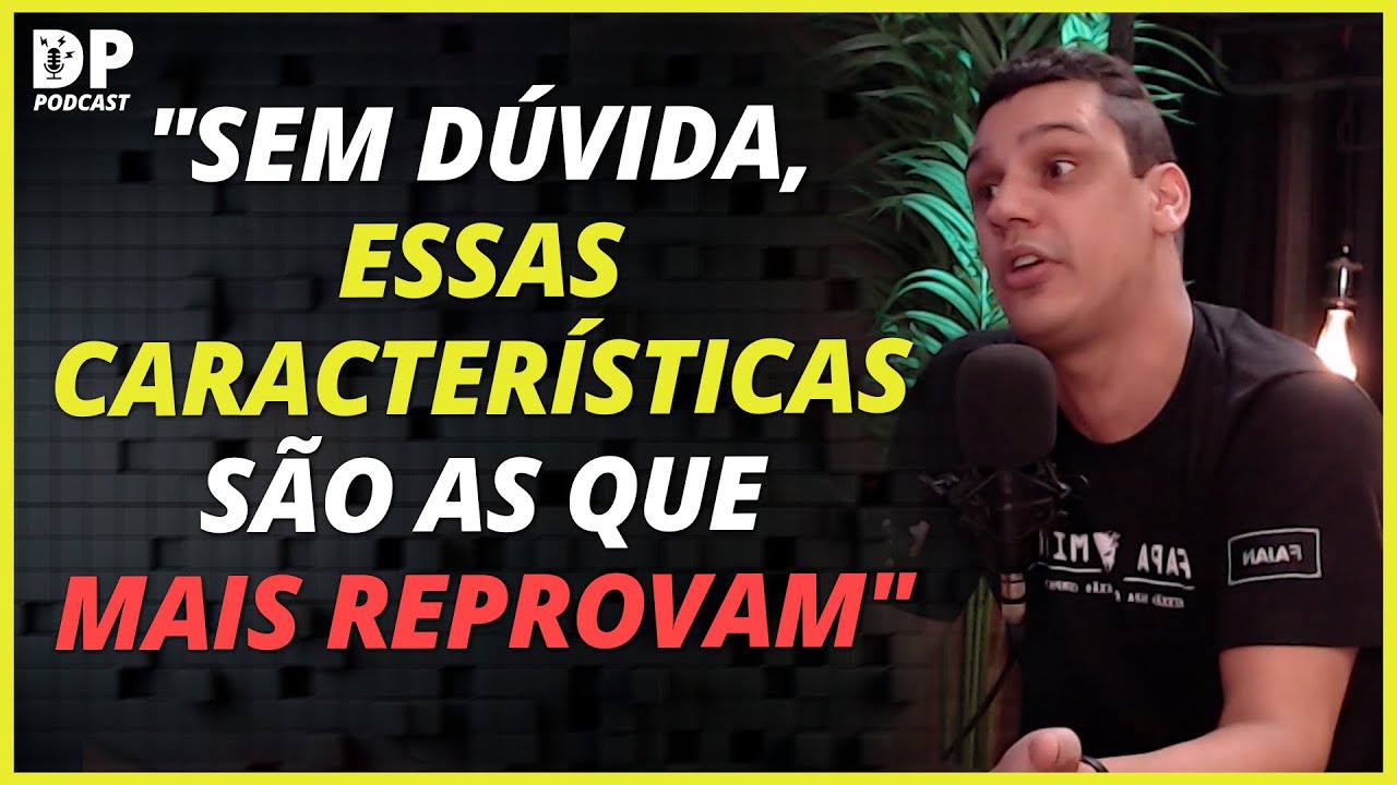 FATORES QUE MAIS REPROVAM NO TESTE PSICOLÓGICO DA PM-SP