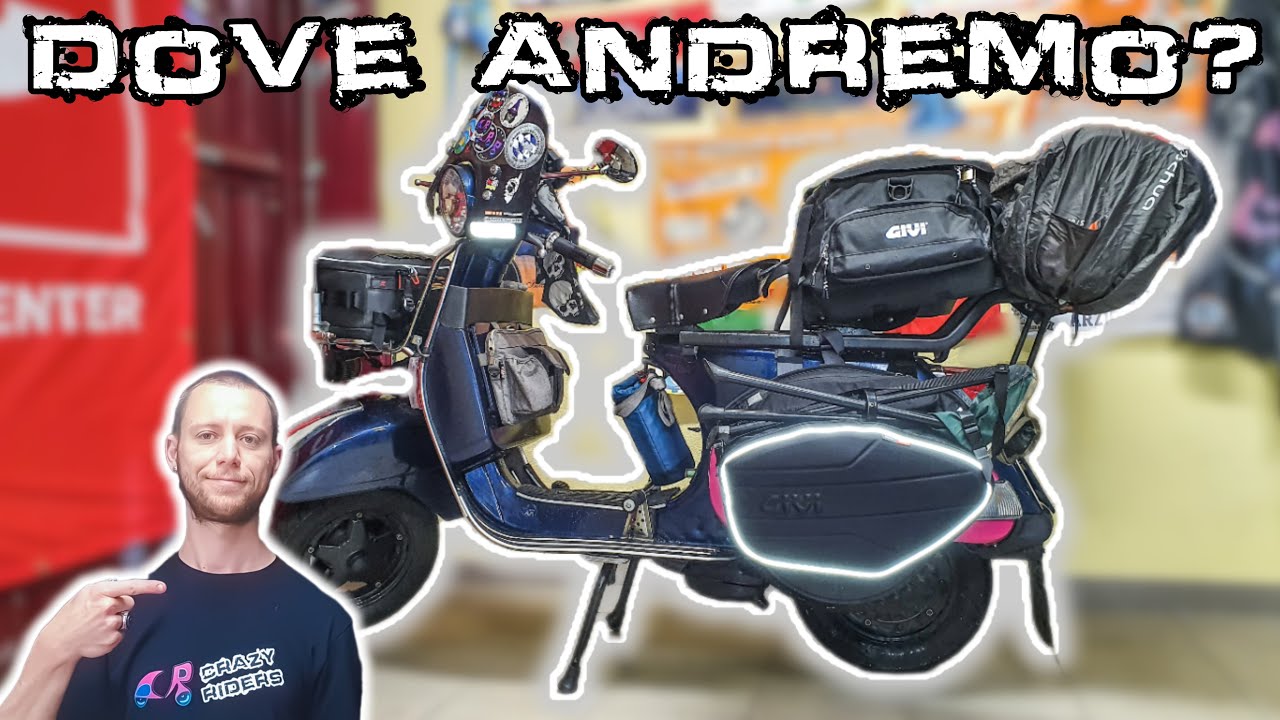 Viaggio in VESPA PX, 2500km, preparo la mia PX CRUISER!
