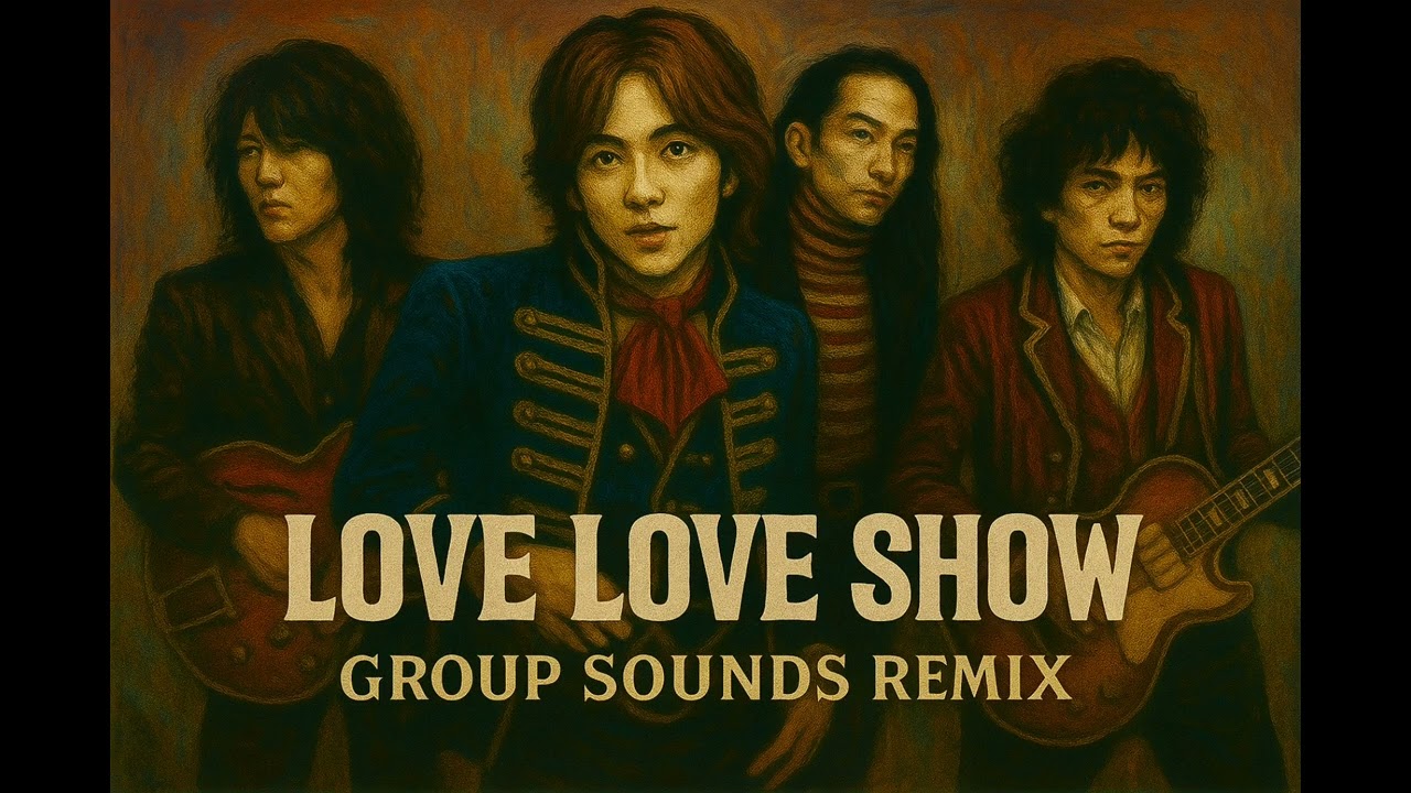 LOVE LOVE SHOW / THE YELLOW MONKEY (Cover) - Group Sounds Remix ver.| FakeMusic Japan