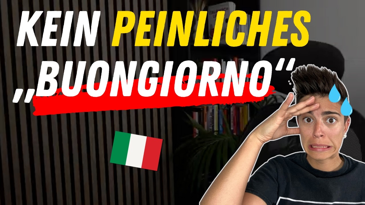 Ciao, Buongiorno & Co. | Erste Gespräche auf Italienisch leicht gemacht  – Lektion 2