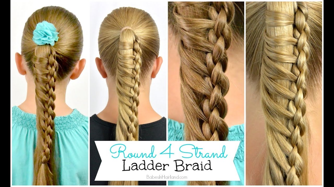 Round 4 Strand Ladder Braid | BabesInHairland.com