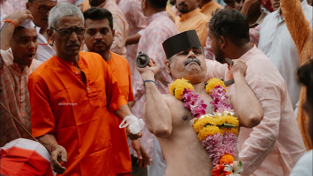 😱श्री धावीर महाराज संचार सोहळा २०२४🔱😍 ॐ ॥ काशी खंडाचा राजा ॥ 🙏🏻🙇🏻 | ROHA ,RAIGAD ❤️ |  HRK VLOG