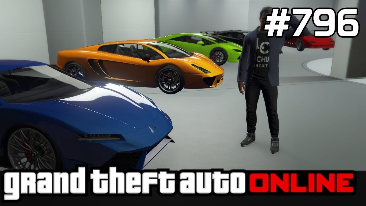 GTA 5 PC Online Po Polsku [#796] Przegląd GARAŻY Online /z Bertbert