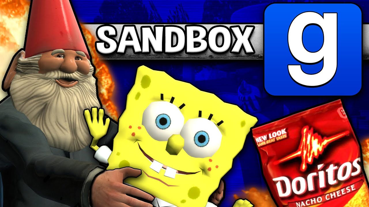 GMOD Sandbox - Teddy's Wheelchair, Rocket Fail, and More! | Comedy Gaming
