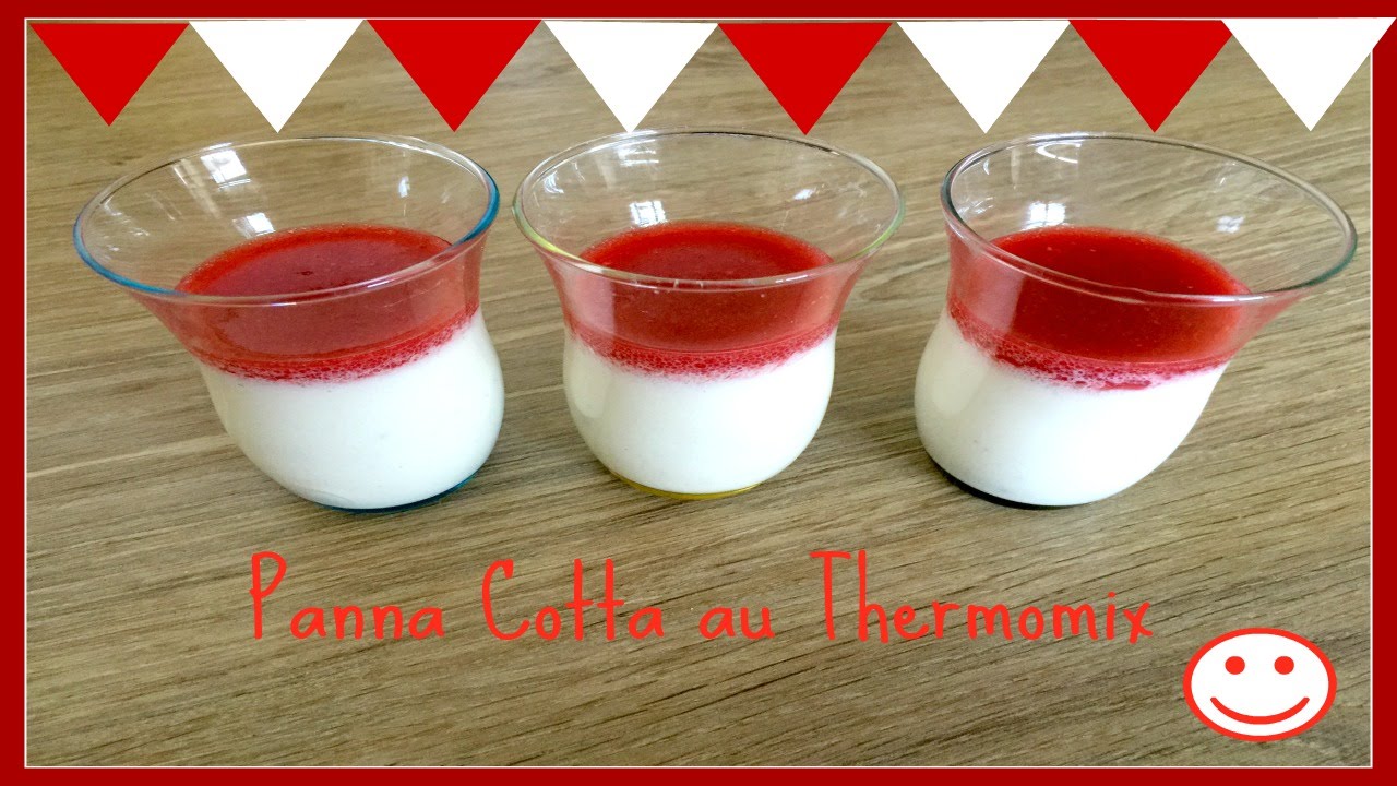 Panna cotta au thermomix