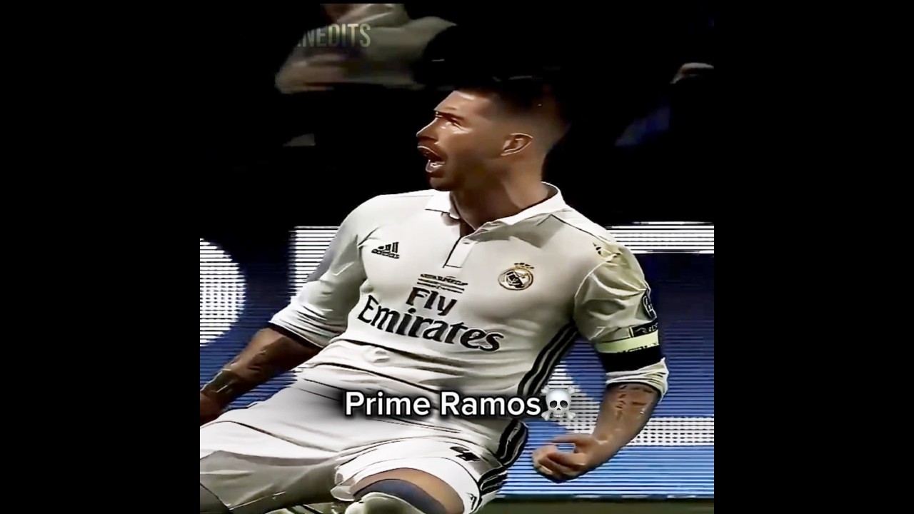 Prime Sergio Ramos (El Capitano) ☠️🔥 | #football #shorts