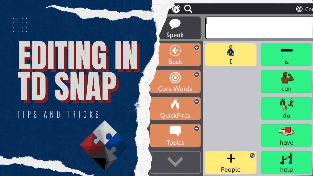 Editing in TD Snap: Tips and Tricks