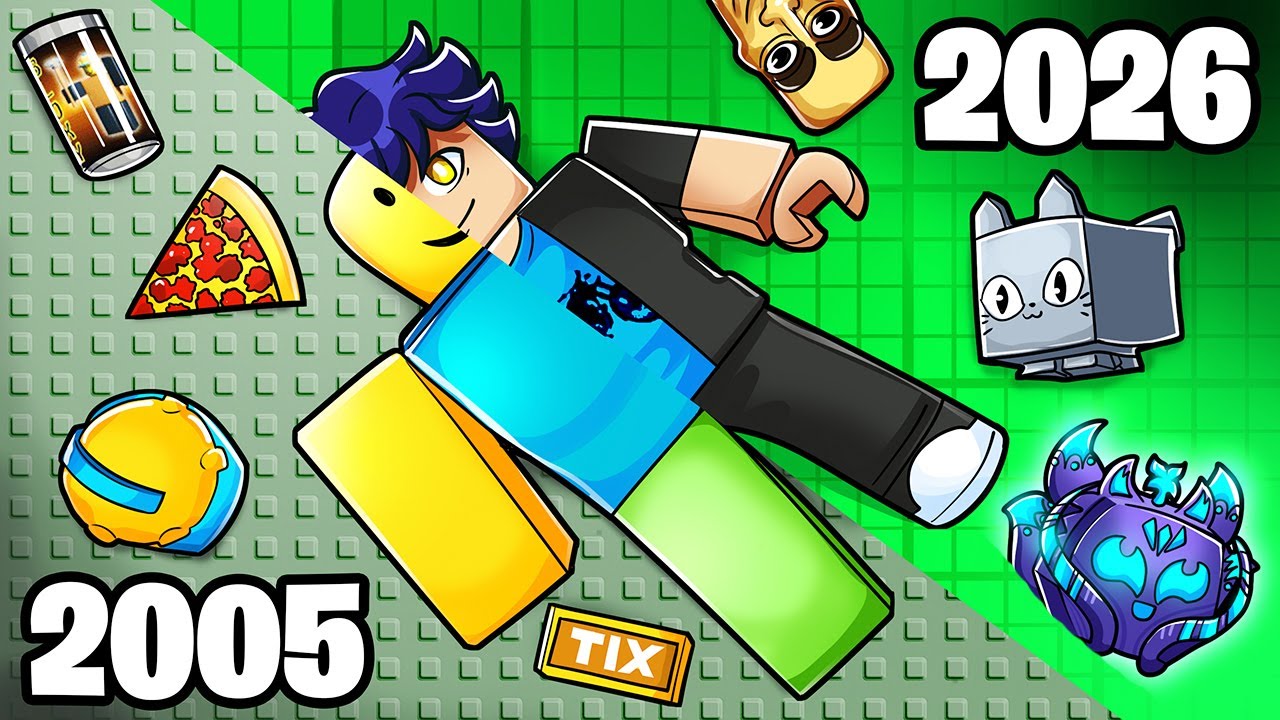 J'ai joué aux Meilleurs Jeux de chaque année dans Roblox !