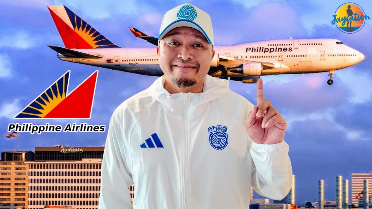 Traveling From USA to MANILA on PHILIPPINE AIRLINES 🇺🇸🇵🇭