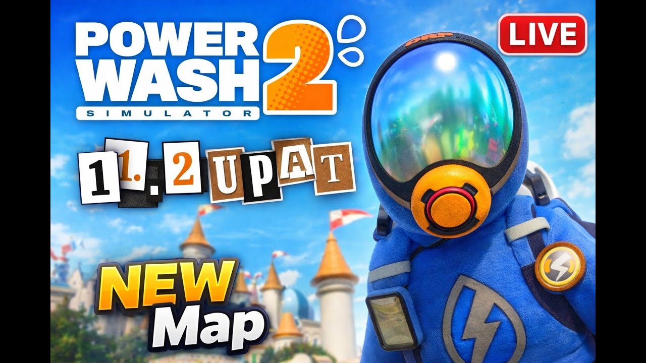 PowerWash Simulator 2 | NEW UPDATE And NEW Map!