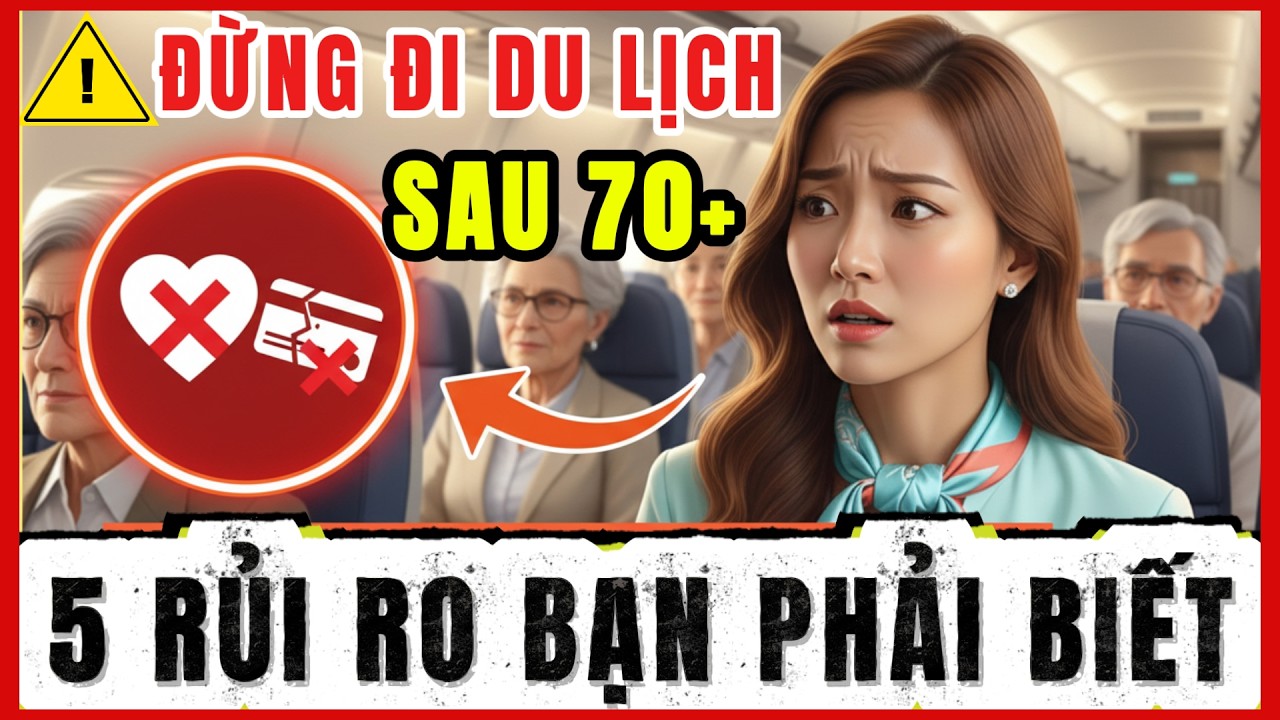 ⚠️ Cảnh Báo: Đừng Du Lịch Sau Tuổi 70 Nếu Chưa Biết 5 Rủi Ro Này!