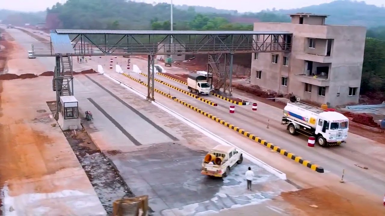 NH highway work Ravi infra project ltd 