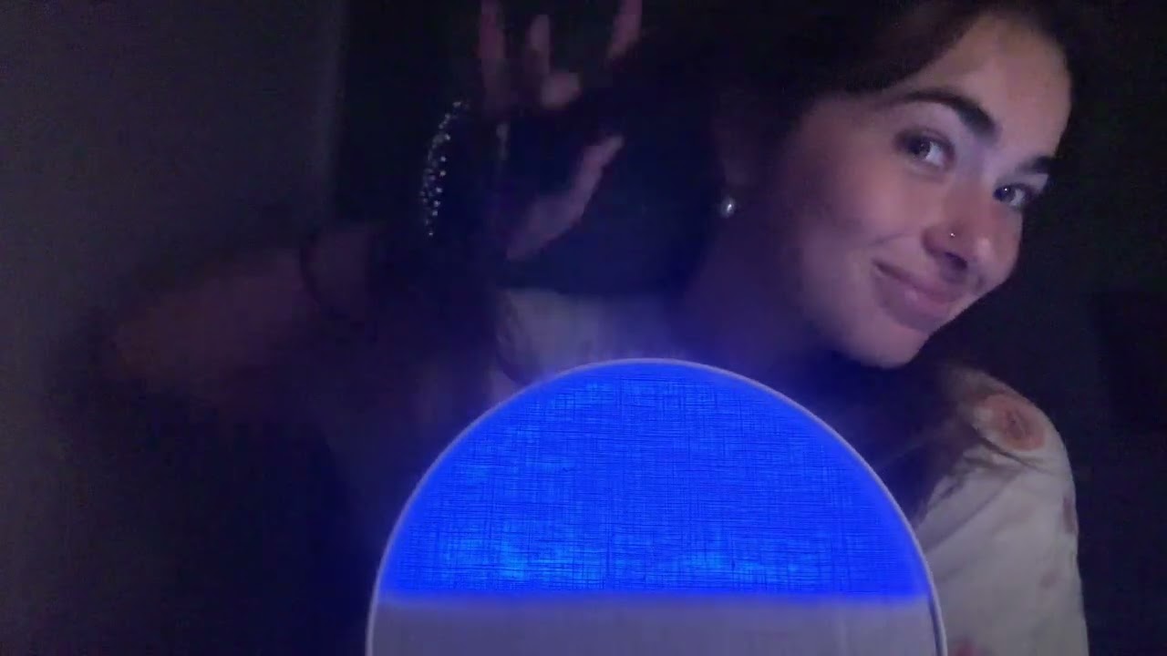 ASMR with my Hatch (rain/ocean sounds + personal attention, hand movements, and trigger assortment)