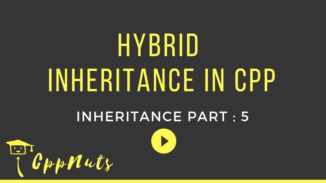 Hybrid Inheritance In C++