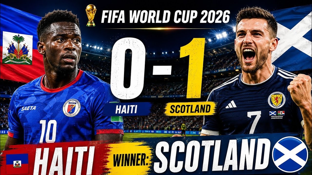 Scotland 1-0 Haiti | Full Match Highlights | FIFA World Cup 2026