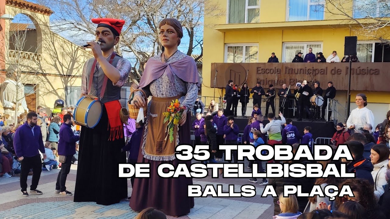 35 Trobada de gegants de Castellbisbal | Balls a plaça