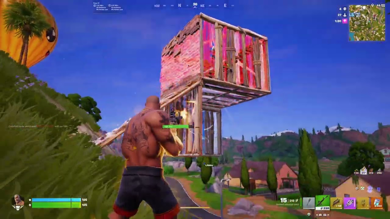 Fortnite C7S1 - Build Mode - 2/21/2026 - 15 Eliminations as a Boss with a Helper