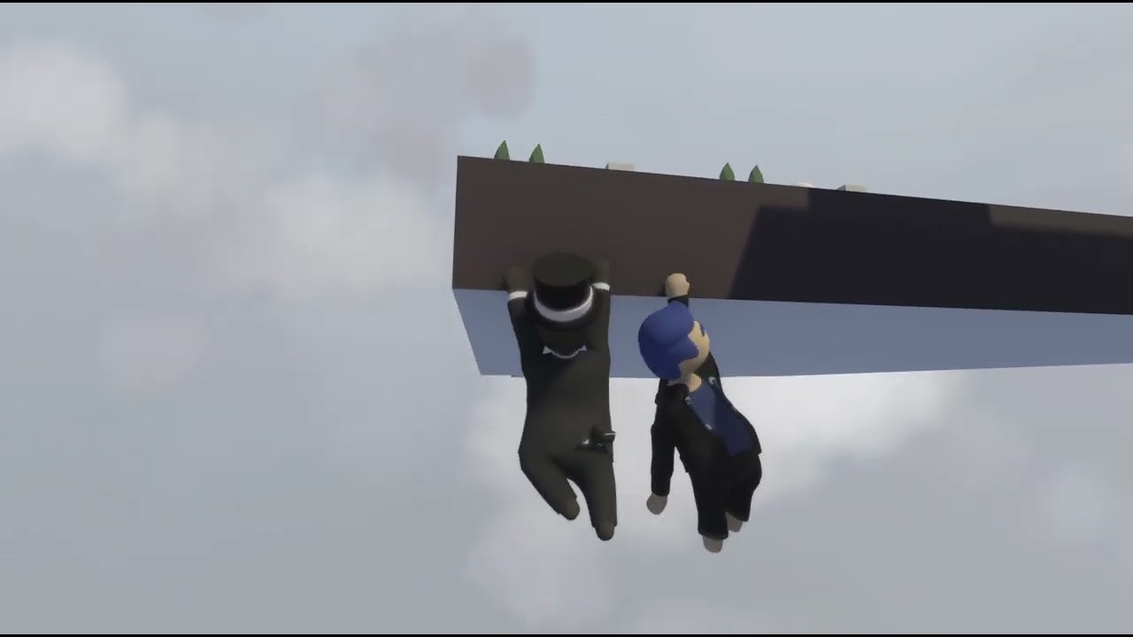 We are stuck inside human fall flat