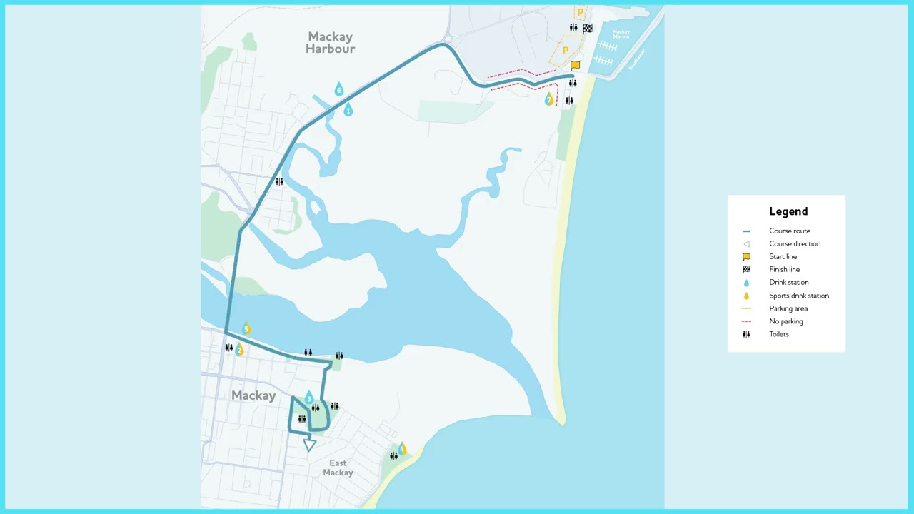 BMA Mackay Marina Run 21.1km Half Marathon
