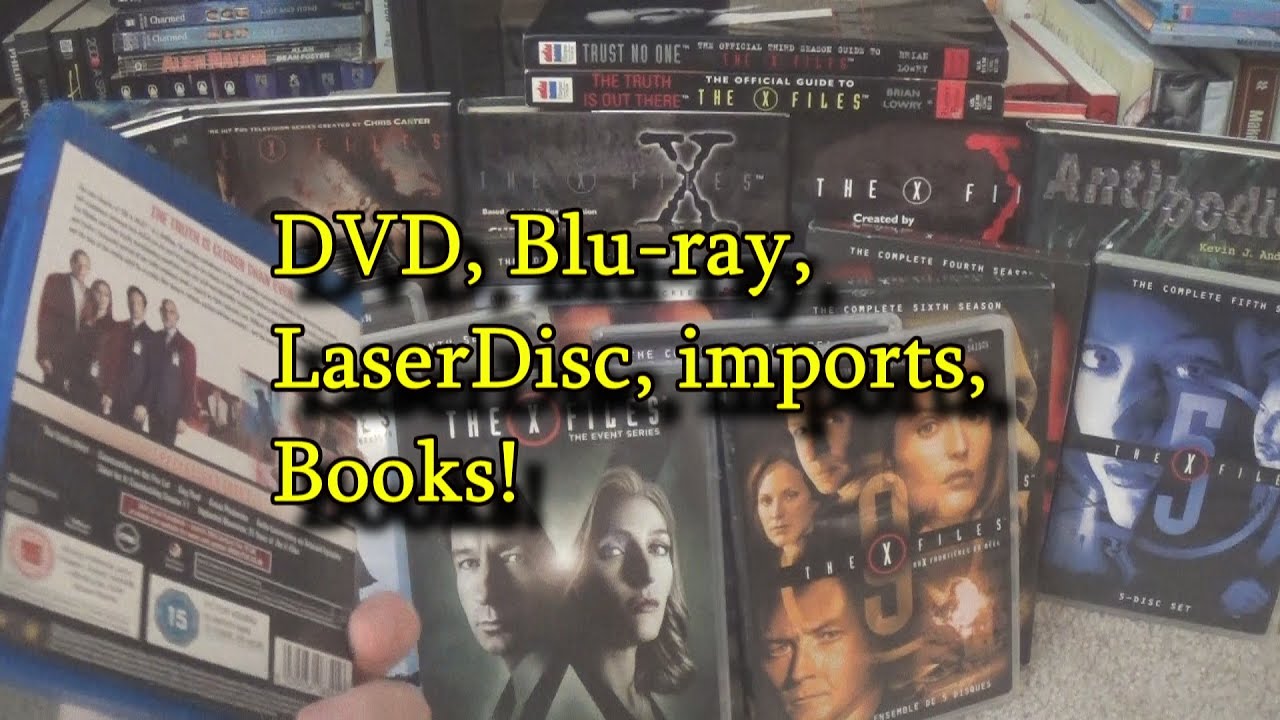 Our X-Files collection & why I enjoy the show