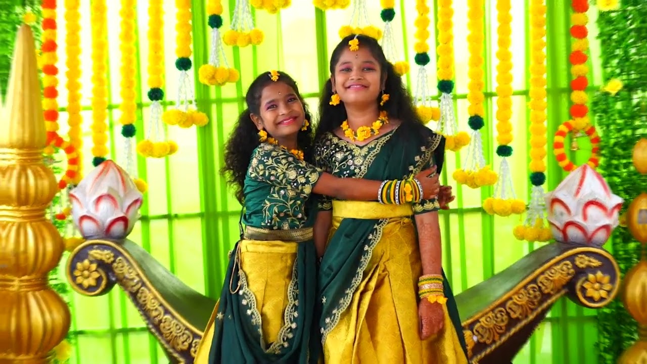 Aakanksha And Advaitha Haldhi Ceremony Video 2026 On Harsha Presents