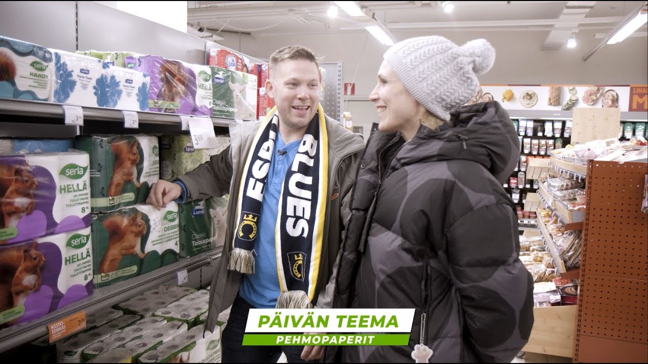Hyviä tekoja – Juha Perälä ja Minna Kauppi Mäntän pehmopaperitehtaalla