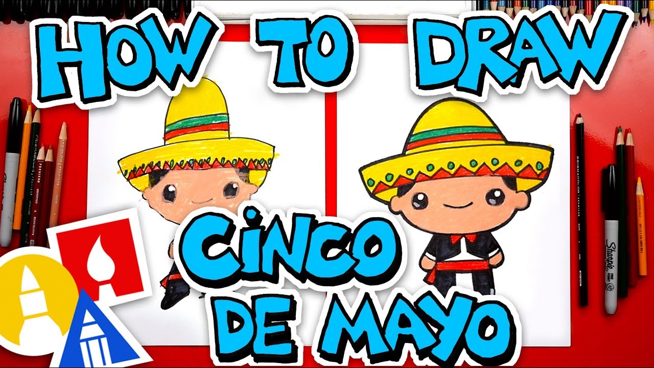 How To Draw A Cinco De Mayo Boy