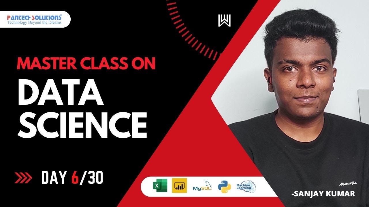 Data Science Master Class - Day  6 /30