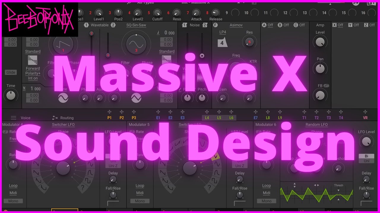 How to Make a Filthy 808 (Massive X)
