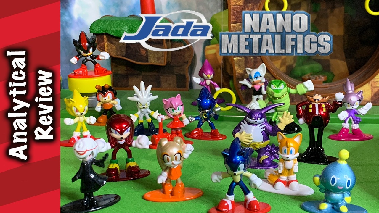 Set of 18 Sonic Metal Figs by Jada Toys!