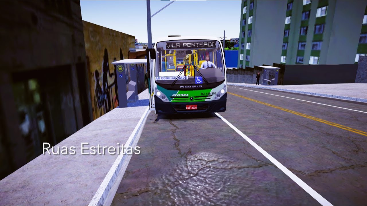 Pronton Bus Simulator- Mapa CCS Com o Neubus Spectrum City OF-1722M - Linha 9006-10