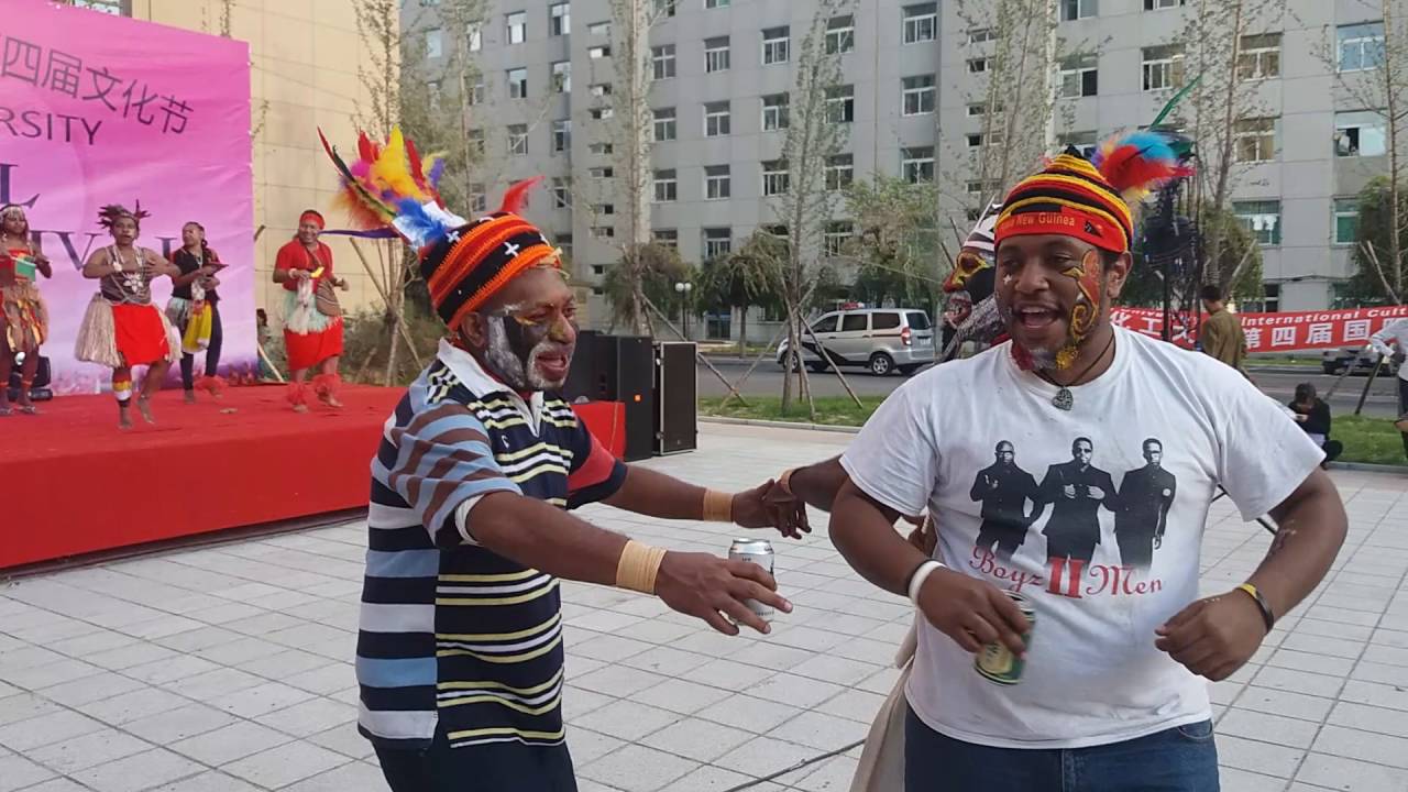 PNG 's 41st Independence celebrations in Shenyang China..