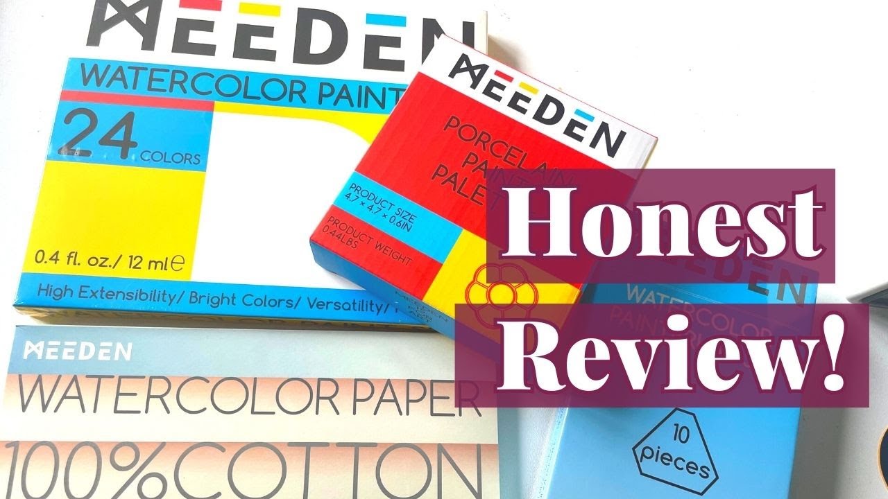 Meeden Watercolour Set Review - Is it worth it?