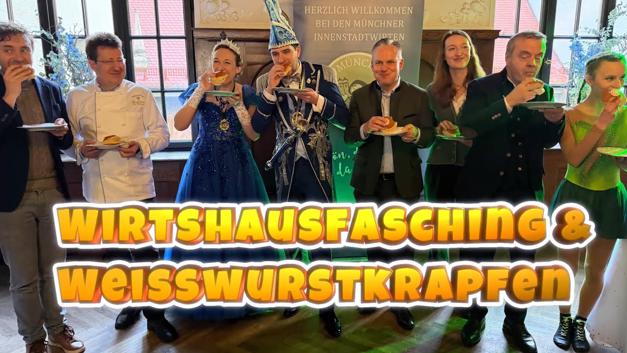 Weißwurstkrapfen & Anzapfen: Start in den Münchner Wirtshausfasching 2026 🎭🍻