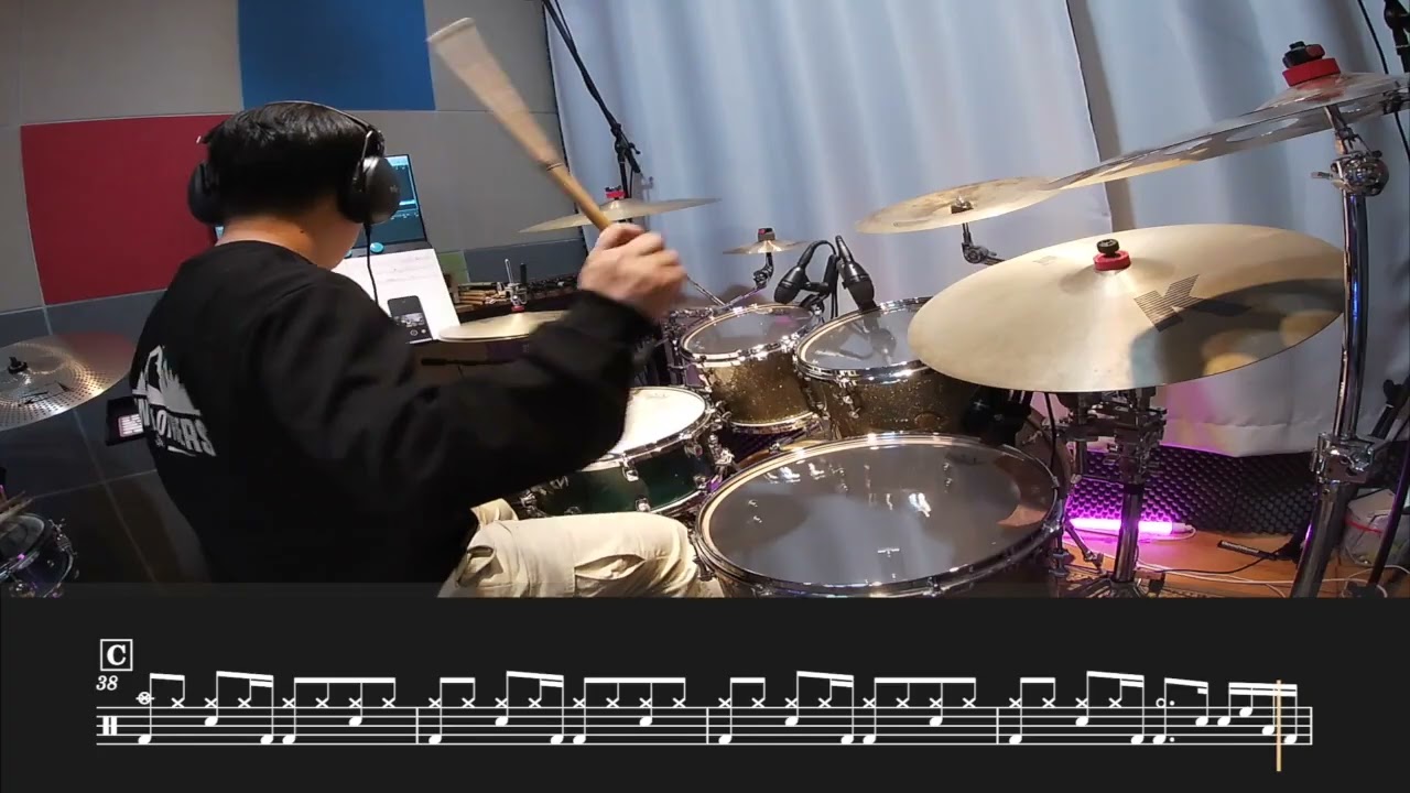 SHDrumStudio ｜드럼악보 영상｜박지윤 - 환상｜대구 화원 드럼 레슨