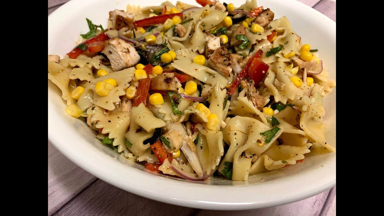 Italian Chicken Pasta Salad - Cold Pasta Salad - Must Try Pasta Salad