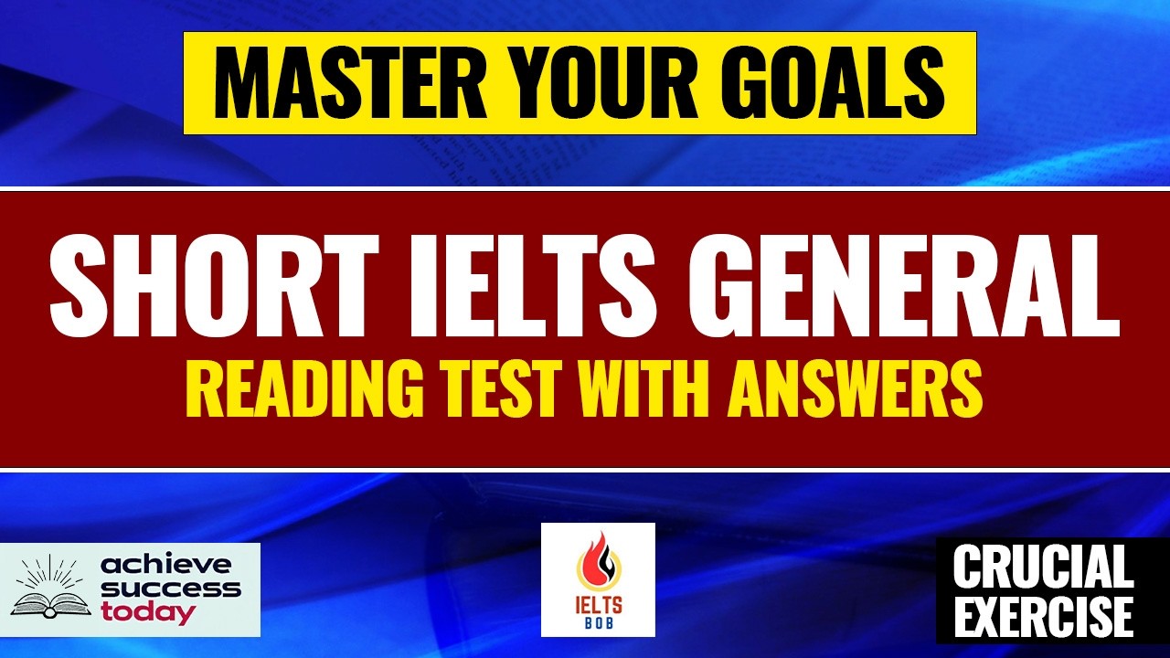 IELTS Short General Reading Test 194 With Answers.
