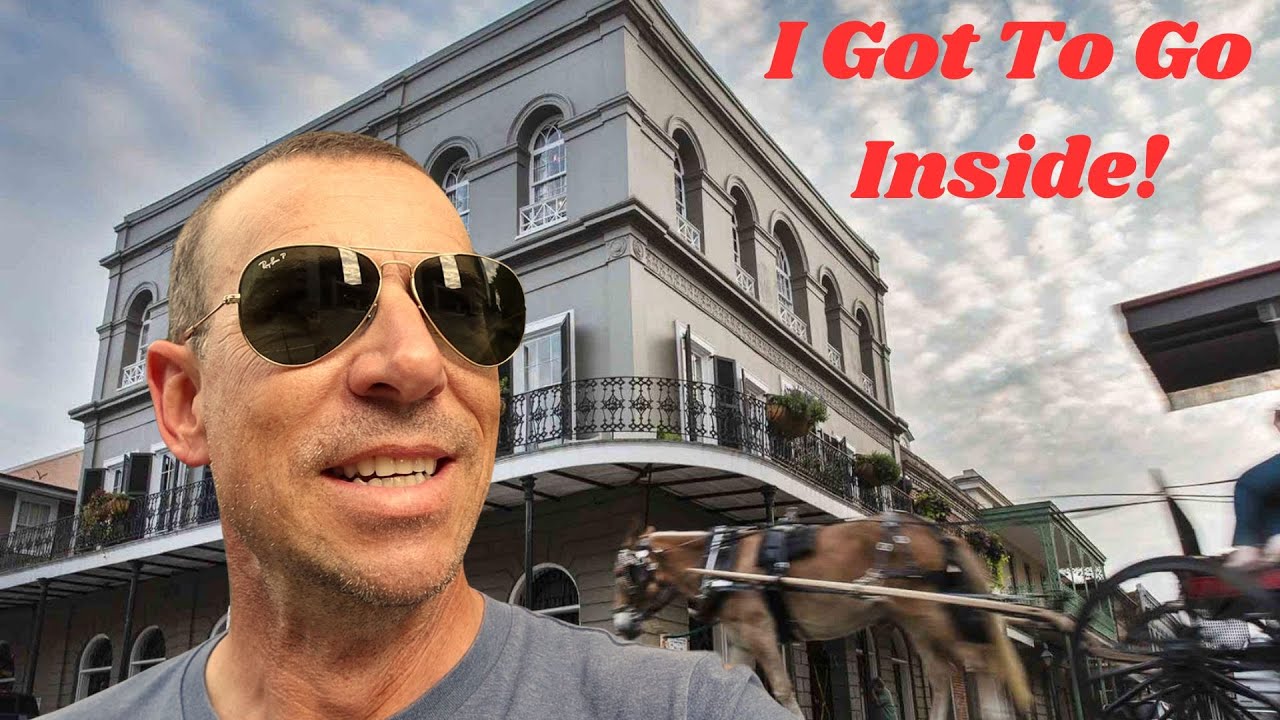 Brad Pitt / Angelina Jolie House + Lalaurie Mansion | French Quarter!