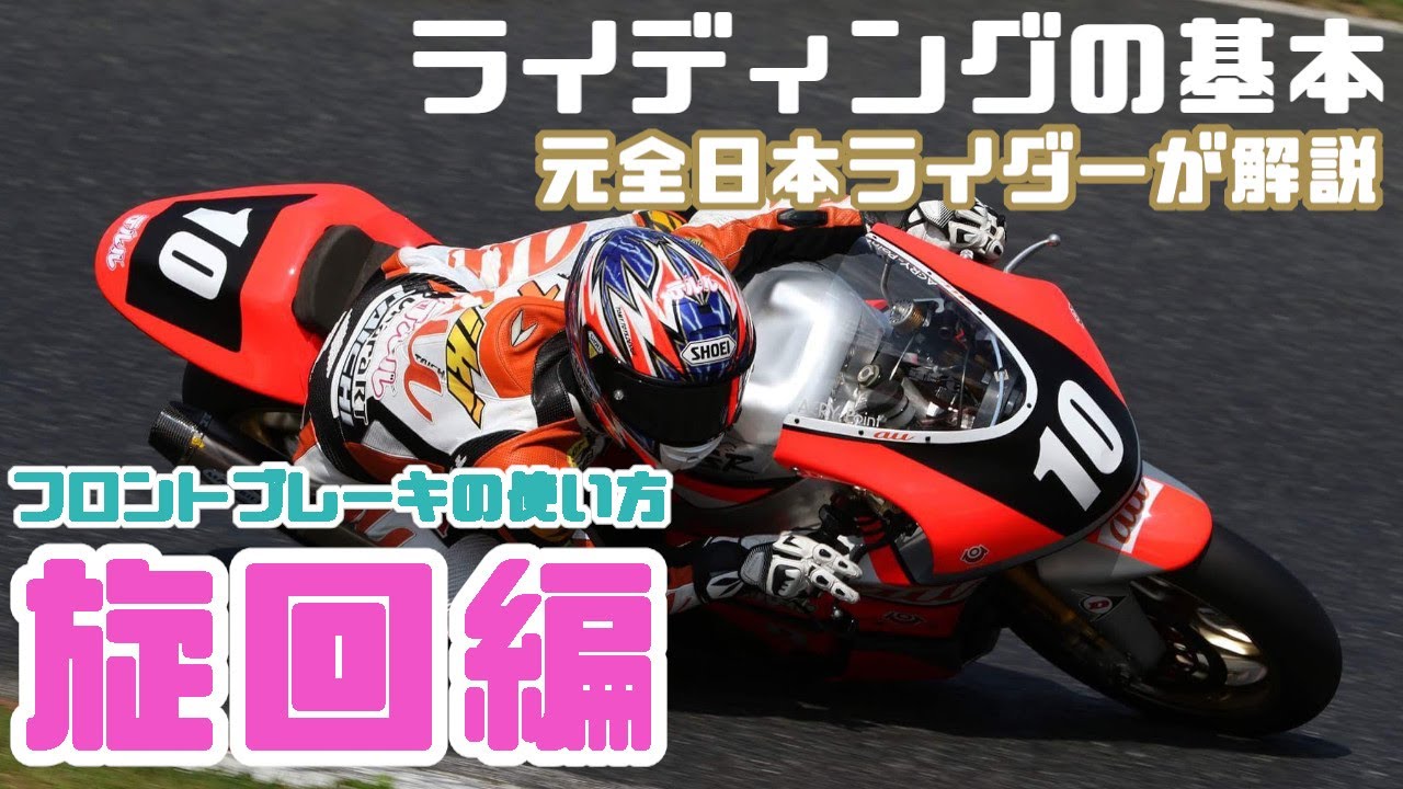 【バイク動画】バイクってどうやって曲がるの？鈴鹿8耐参戦ライダーが解説！ライディングの基本 旋回編